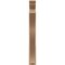 Ekena Millwork 6-in W x 46-in D x 46-in H Funston Trad Rough Cedar Woodgrain TimberThane Outlooker, Primed Tan OUTUR060X46X46FST04RCPR - alternate 4